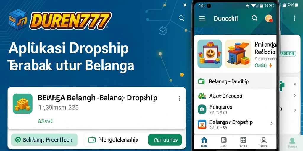 Antarmuka intuitif yang memudahkan proses Dropship.