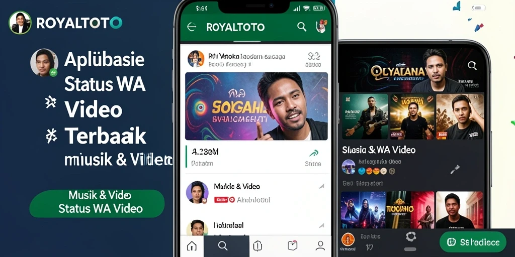 Tampilan antarmuka ROYALTOTO untuk status WA Video yang menarik.