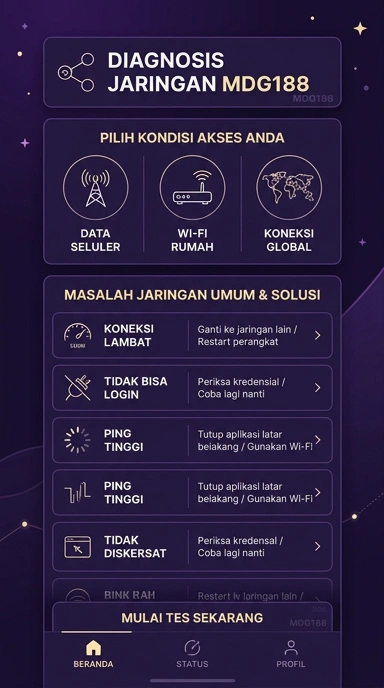 Jalur Cadangan Aman untuk Akses mdg188