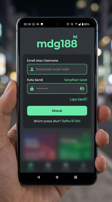 Login Mudah dan Aman di mdg188 untuk Pengguna Android