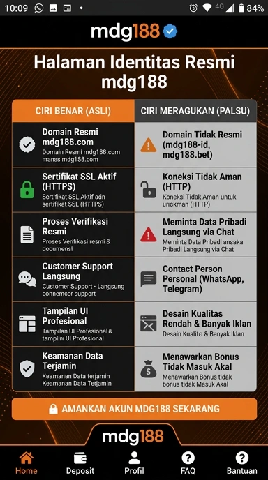 Kanal Resmi mdg188 untuk Pengguna Android Indonesia